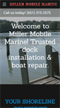 Mobile Screenshot of millermobilemarine.com